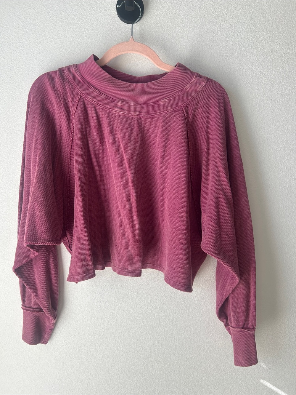 We The Free Cropped Pullover Lightweight Sweatshirt